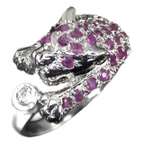 Rubis Africanos E Zirconia