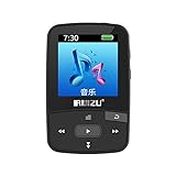 Ruizu X50 Sem Fio Bluetooth Mp3 Mp4 Player De Música Estudante Mini Walkman Esportes Mp3 Rodando Preto 8 GB