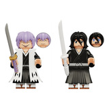 Rukia Kuchiki Ichimaru Gin Bleach Blocos Boneco