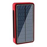 Ruliyeefu Carregador Portátil Power Bank, Carregador De Telefone Solar - Carregador Portátil De Carregamento Rápido 50000 Mah | Carregador Solar De Alta Capacidade Para Telefones, Tablets, Caminhadas,