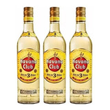 Rum Havana Club 3 Anos 700ml Kit 03 Uni Black Friday