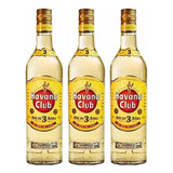 Rum Havana Club 3 Anos 700ml Kit 03 Uni 