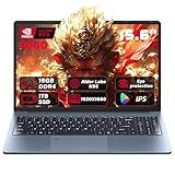 Rumtuk Laptop Gamer Ultrafino FHD De 15 6 Polegadas Em Tel N95 Nvidia GTX 1060 4GB 16G RAM 1T SSD Win 11 Pro Notebook De Alto Desempenho Com HDMI Type C Ethernet RJ45 Wi Fi BT KB