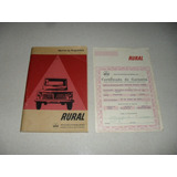 Rural 1965 Manual Proprietario