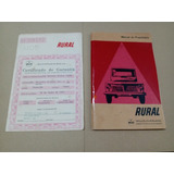 Rural 65 Manual Proprietario