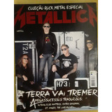 Rv02 Revista Pôster Rock Banda Metallica No8
