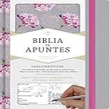 Rvr 1960 Biblia De Apuntes, Gris Y Floreado Tela Impresa: Reuba-valera 1960 Biblia De Apuntes, Gris Y Floreado Tela Impresa/ Reuba-valera 1960 Bible Notes, Gray And Floral Cover