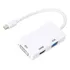 S Conversor Dp 3 Em 1 Minidp Para Hdmi Dvi Vga Adaptador De