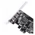 S Placa Controladora Pci-e Pci Express Firewire 1394a Ieee