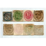 S0255 Alemanha 1864 Antigos Estados 4 Selos Schleswig holste