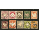 S1118 Alemanha 1881 Antigos Estados 10 Selos Baviera