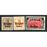 S1191 Alemanha 1914 18 Front Ocidental Ocupação Bélgica