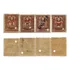 S1552 Peru 1921 Set Quatro Selos Taxa Devida Specimen Raríss