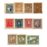 S1614 União Soviética 1918 1920 Ucrânia 18 Selos Guerra Civi