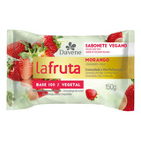 Sabão Em Barra Davene Vegetal Morango La Fruta De 150 G