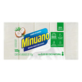 Sabão Em Pão Minuano Sabão Em Barra Coco 500 G Pacote X 5