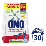Sabão Em Pó Omo Lavagem Perfeita 2 4kg Rende 30 Lavagem
