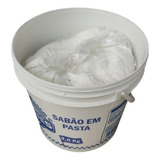 Sabão Pasta Balde Rosa Desengraxante Arenosa Piso Mãos 4kg