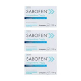 Sabonete Antisséptico Em Barra Kit C 3 Sabofen 100g