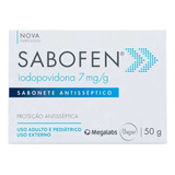 Sabonete Barra Antisséptico Sabofen Caixa 50g