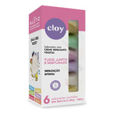 Sabonete Barra Cloy Creme Hidratante 80g Sortido 06 Unidades