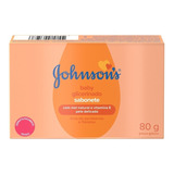 Sabonete Barra Glicerinado Johnson s Baby Caixa 80g