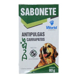 Sabonete Caes Antipulgas Carrapatos Dugs Anti Parasitas 80g