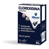 Sabonete Clorexidina P cães E Gatos World Dug s 80g
