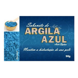 Sabonete De Argila Azul Em Barra Esfolia Produz Colágeno