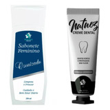Sabonete Intimo Menta Ph Creme Dental Clareador Ozonizado