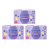 Sabonete Johnsons Baby Hora Do Sono 80g Kit C 3un