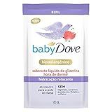 Sabonete Líquido De Glicerina Hidratação Relaxante Dove Baby Hora De Dormir Sachê 180ml Refil  Baby Dove