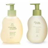 Sabonete Líquido E Shampoo Mamãe E Bebê Natura
