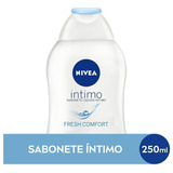 Sabonete Líquido Íntimo Nivea Fresh Comfort Frasco 250ml
