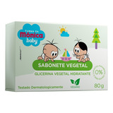 Sabonete Vegetal Hidratante Turma Da Mônica Baby Barra 80g