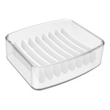 Saboneteira Bancada Pia Cuba Coza Banheiro Lavabo Decoração Cor Cristal