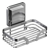Saboneteira De Parede Porta Sabonete Aço Inox Cor Prateado