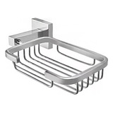 Saboneteira Metal Cromada Banho Suporte Porta Sabonete Box