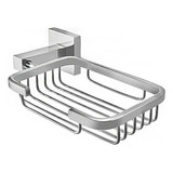 Saboneteira Metal Cromada Banho Suporte Porta Sabonete Box