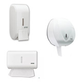 Saboneteira Papeleira P Papel Higiênico Velox Branco