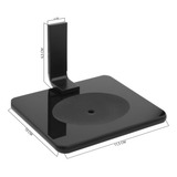 Saboneteira Para Banheiro Preto Fosco Luxo Hope Metais