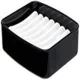 Saboneteira Splash Preto Coza