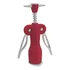 Saca Rolha Abridor Vermelho Emborrachado Sommelier Hercules