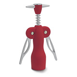 Saca Rolha Abridor Vermelho Emborrachado Sommelier Hercules