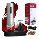 Saca Rolhas Abridor De Vinho Elétrico Usb Recarregável