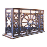 Sacada Frontal Metal Miniatura Casa De Bonecas