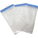Saco Adesivado Plástico Transparente C Aba 10x10 C 300un