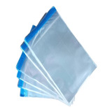 Saco Adesivado Plástico Transparente C Aba 15x25 C 300