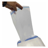 Saco Adesivado Saquinho Plástico Transparente 17x22 C 100un