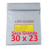 Saco Anti Chama P Bateria Lipo Safe Bag 23x30 Grande